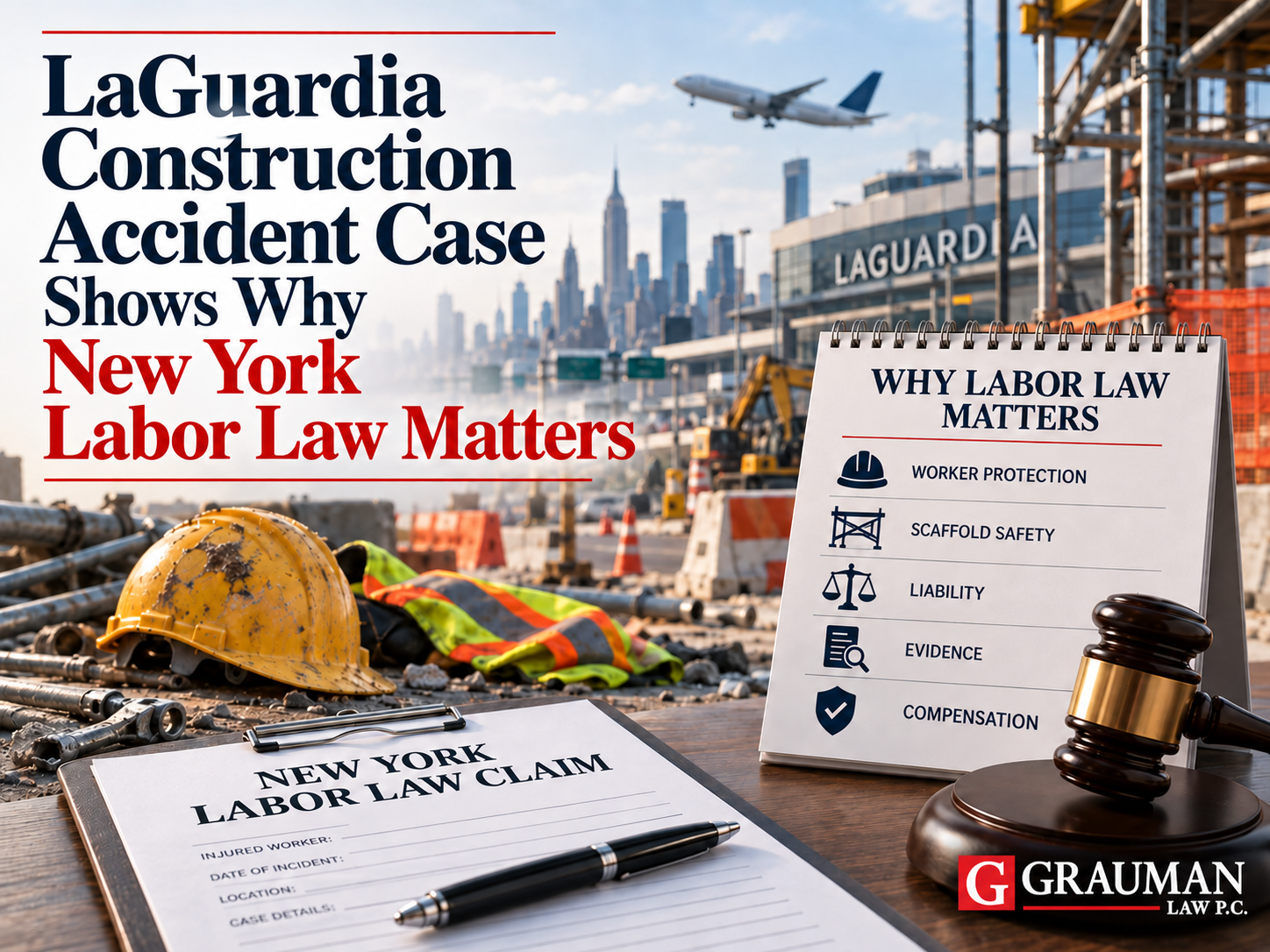 LaGuardia Construction Accident Case Shows Why New York Labor Law Matters